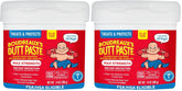 Boudreaux’s Butt Paste Max Strength Diaper Rash Cream for Baby, Ointment With Zinc Oxide, 14 oz Flip-Top Jar (Pack of 2)