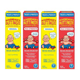 Boudreaux’s Butt Paste Diaper Rash Ointment, Baby Rash Cream Skin Protectant, Fast Relief, Soothing Barrier Cream, Original, Maximum Strength, 4 Ounce Tube (Variety Pack of 4)