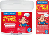 Boudreaux’s Butt Paste Maximum Strength Diaper Rash Cream, 2oz & 14oz