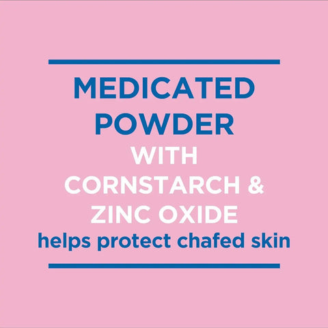Caldesene Medicated Protecting Powder with Zinc Oxide & Cornstarch, 5 oz (Pack of 6)