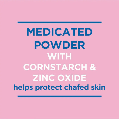 Caldesene Medicated Protecting Body Powder with Zinc & Cornstarch, 5 Oz