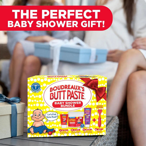 Boudreaux’s Butt Paste Baby Shower Bundle with 3 Newborn Essentials